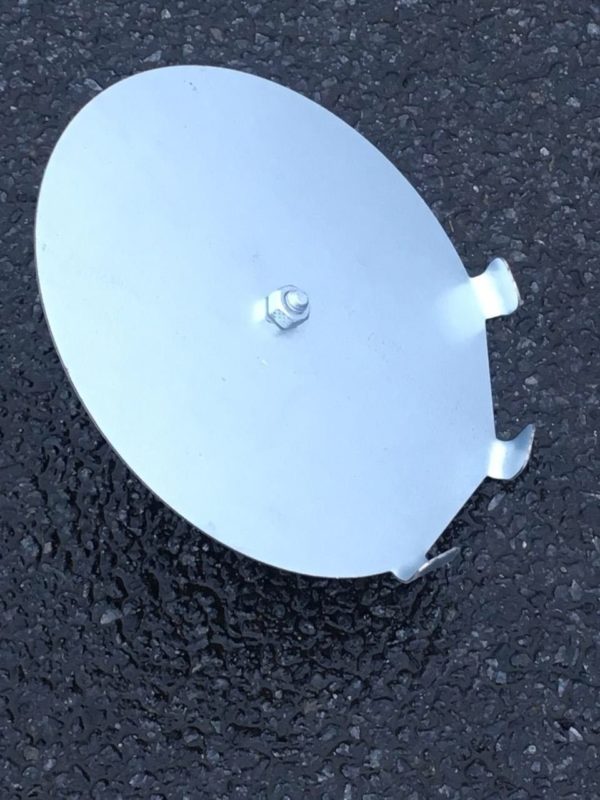 Krefelder Vossenval - Abfangschieber - Drukplank (Rond)