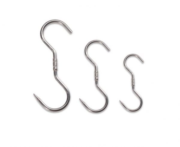 Wildkoeling - Vleeshaken S-Haak 160x8mm draaibaar