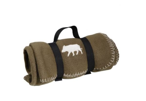 Hoogzit - Fleece deken bruin - Afbeelding 2