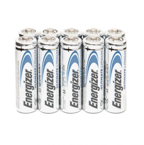 Batterij - Energizer 10x AA Ultimate Lithium L91 - 1.5V