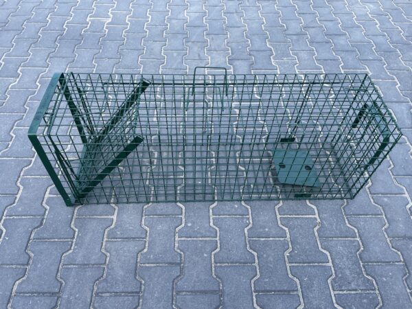 Vangkooi - Konijnen, katten, ratten, marters etc. 1-klep 120x34x42cm