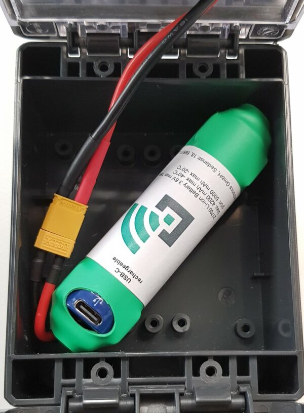 Vallen Alarm - Trapmaster verwisselbare batterij voor melders gele stekker - Afbeelding 3