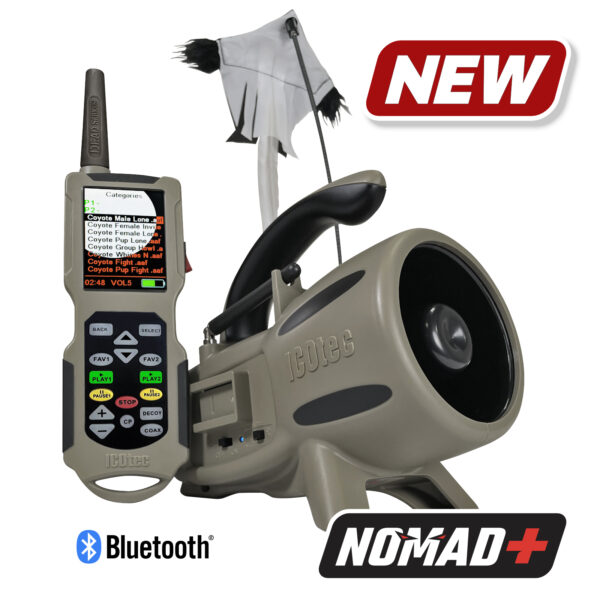 ICOtec GC500 PLUS / Nomad+ Programmeerbare Fox Call / Decoy Combo