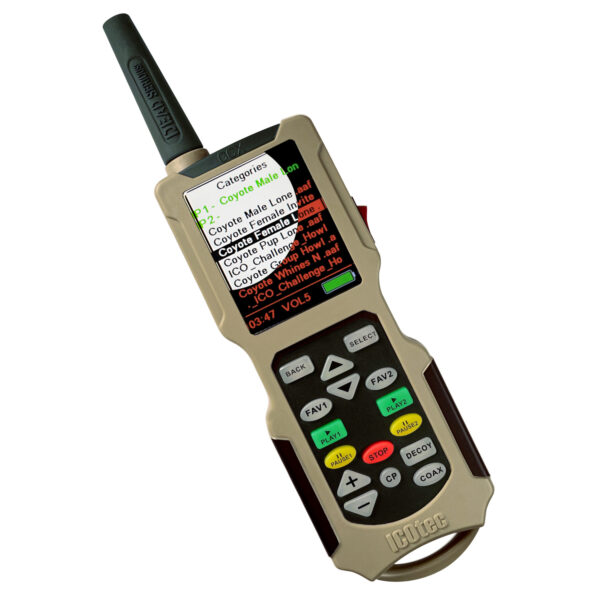 ICOtec GC500 PLUS / Nomad+ Programmeerbare Fox Call / Decoy Combo - Afbeelding 5